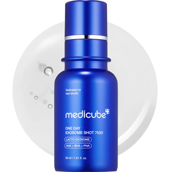 Medicube Zero Exosome Shot – Front view of serum bottle