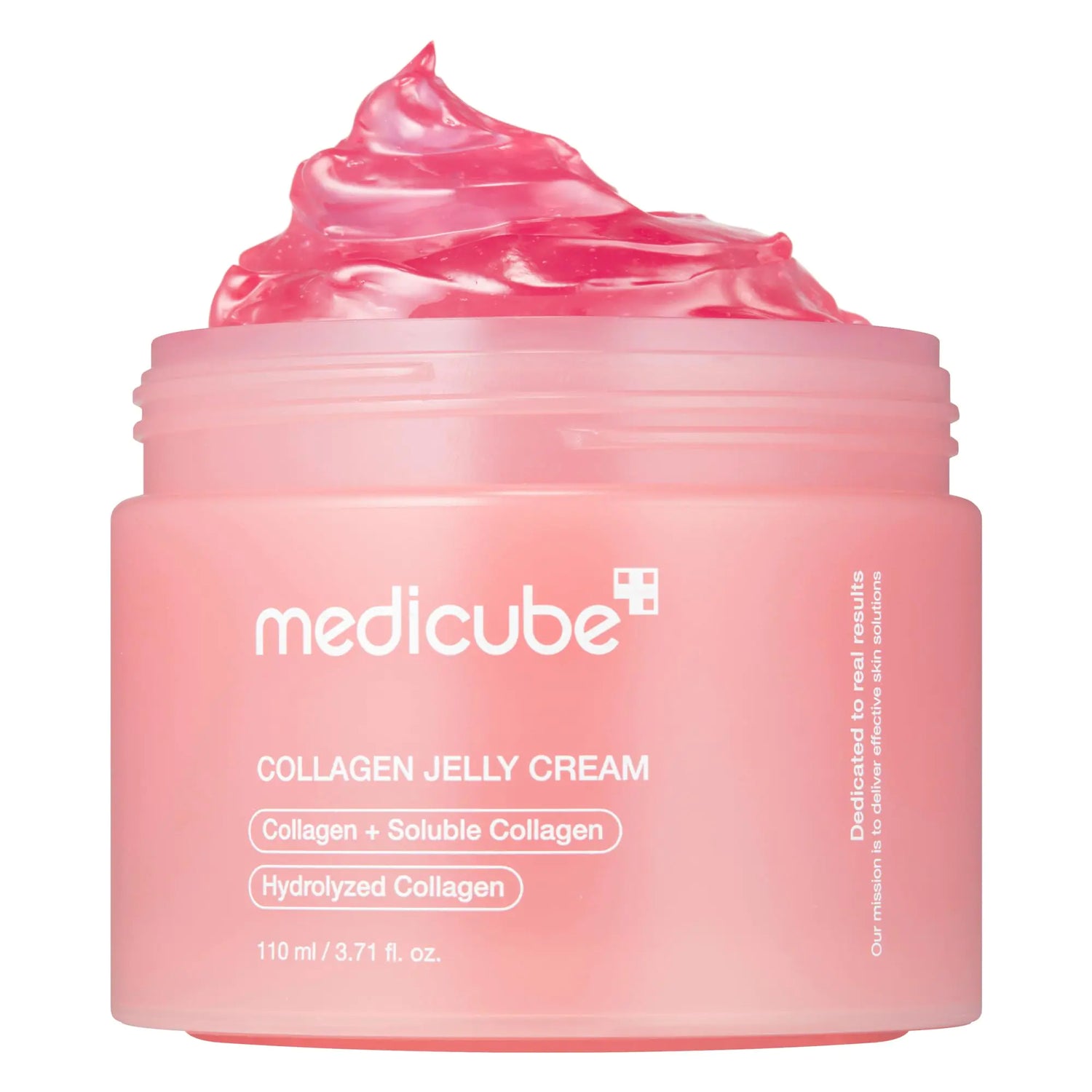Medicube Collagen Jelly Cream – texture of jelly cream on hand